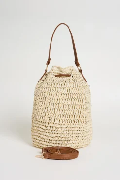 Borsa a secchiello - Beige