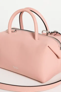 Borsa bauletto in pelle - Rosa