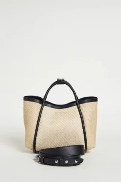 Borsa effetto rafia - Beige