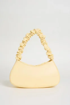 Borsa in tessuto spalmato - Giallo