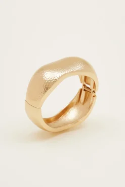 Bracciale martellato - Oro