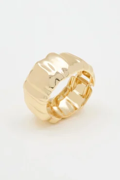 Bracciale ondulato - Oro