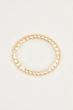 Bracciale sottile ad anello - Oro