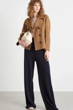 Caban in lana - Cammello