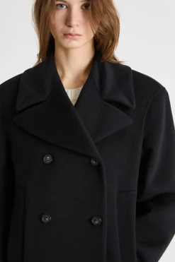 Caban oversize - Nero