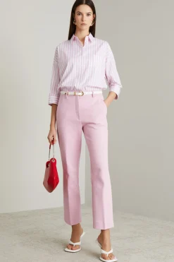 Camicia in popeline di cotone - Rosa Pastello