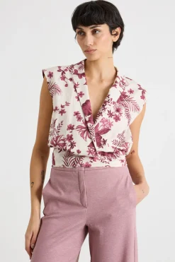 Camicia a portafoglio - Rosso Bianco