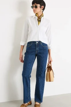 Camicia boxy - Bianco