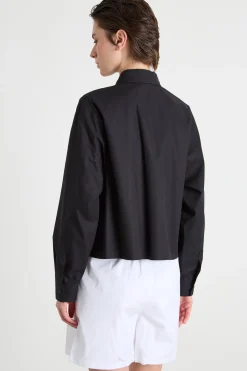 Camicia boxy - Nero