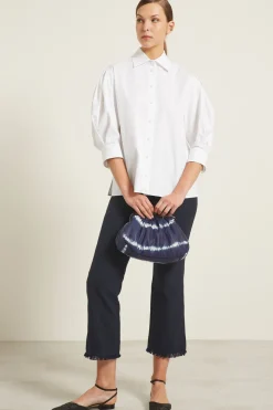 Camicia con maniche ampie - Bianco