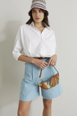 Camicia con nodo - Bianco