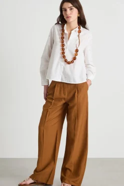 Camicia con paillettes - Bianco
