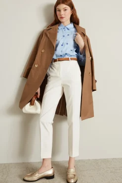 Camicia con ricami - Celeste