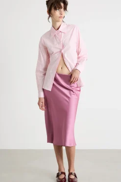 Camicia con ricami - Rosa