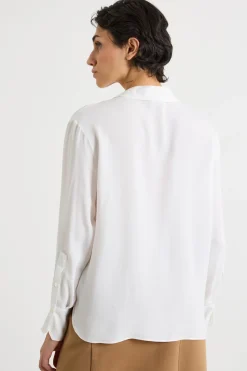 Camicia con tasche - Bianco