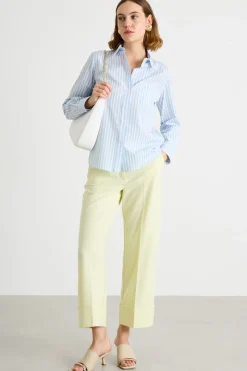 Camicia con taschino - Azzurro