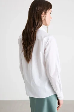 Camicia con taschino - Bianco