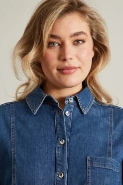 Camicia denim - Blu