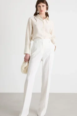 Camicia fluida - Avorio