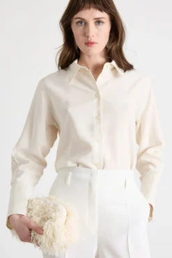 Camicia fluida - Avorio