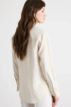 Camicia fluida - Avorio