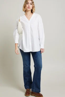 Camicia in cotone - Bianco