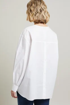 Camicia in cotone - Bianco