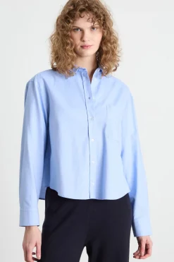 Camicia in Oxford - Azzurro