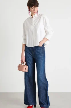 Camicia in Oxford - Bianco