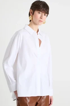 Camicia in Oxford - Bianco