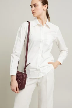 Camicia in popeline - Bianco
