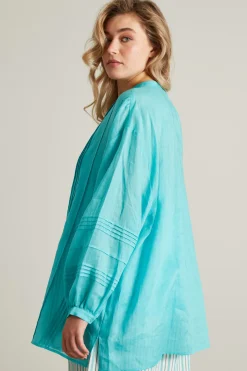Camicia in tela - Azzurro