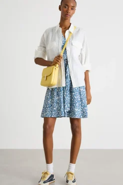 Camicia leggera con tasche - Bianco