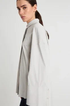 Camicia oversize - Grigio
