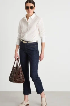Camicia ricamata - Bianco