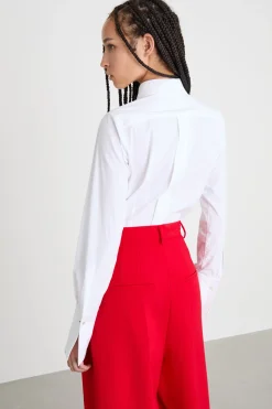 Camicia stretch - Bianco