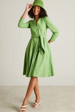 Cappello a cloche in carta tessile - Verde