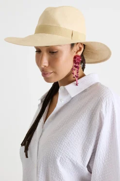 Cappello in paglia - Beige