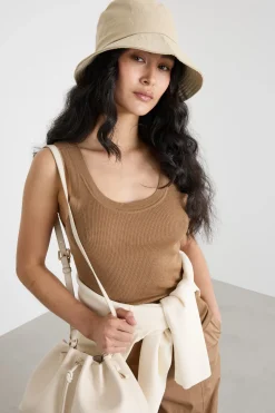 Cappello in tela - Beige