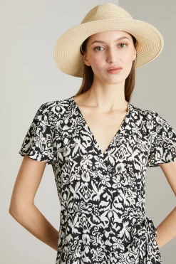Cappello tesa larga - Beige