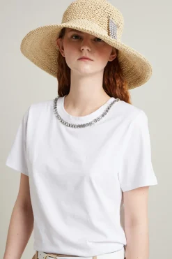 Cappello tesa larga - Beige