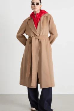Cappotto a vestaglia - Cammello