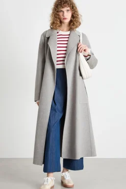 Cappotto a vestaglia - Grigio