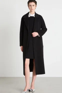 Cappotto a vestaglia - Nero