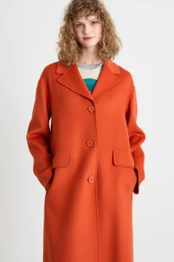 Cappotto cocoon - Arancione