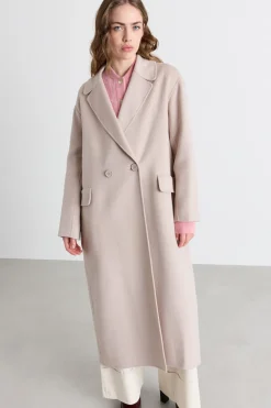 Cappotto doppiopetto - Beige
