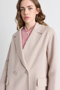 Cappotto doppiopetto - Beige