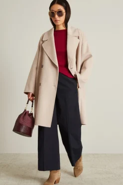 Cappotto doppiopetto - Beige