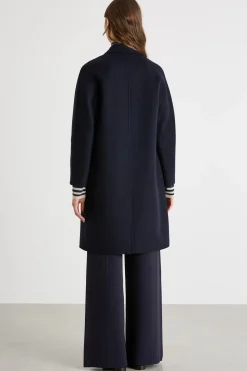 Cappotto doppiopetto - Blu
