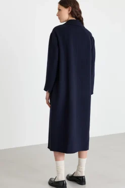 Cappotto doppiopetto - Blu
